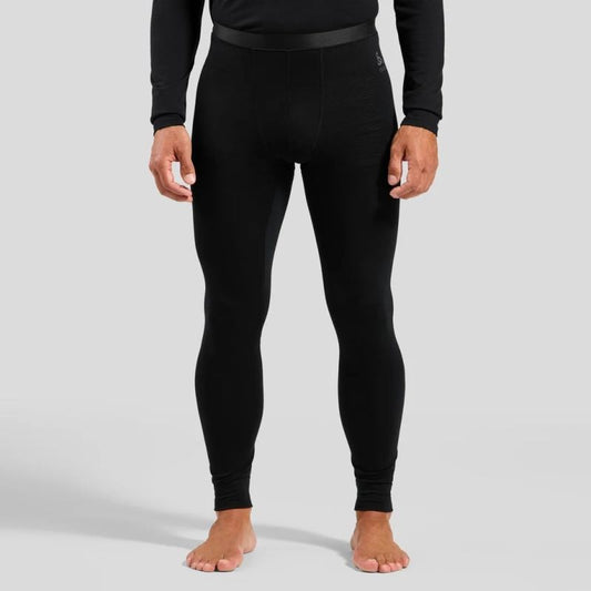 ODLO Men's Merino 160 BL Bottom Long Leggings Size L Black Odzież militarna/Bielizna termoaktywna Your Sports Performance