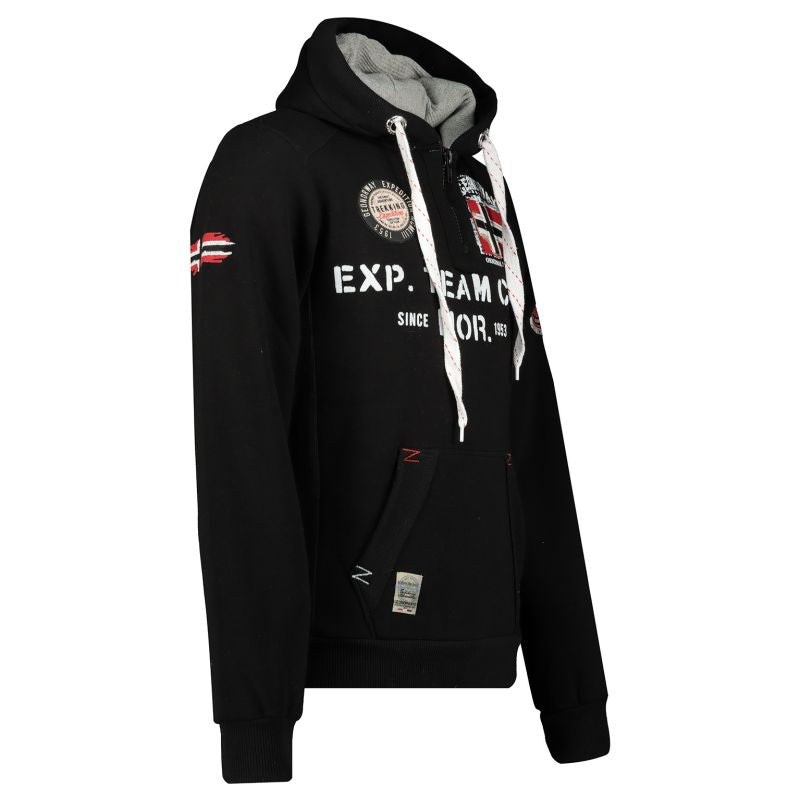Men’s sweatshirt Geographical Norway GOPTAINE MEN 100 EO BS2 (WT1885H/GN-BLACK)