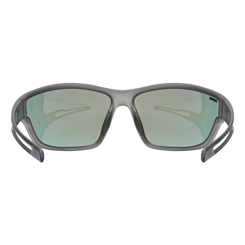 Uvex 5330872213 Unisex Sports Glasses Full Frame Gray Odzież militarna/Buty Your Sports Performance