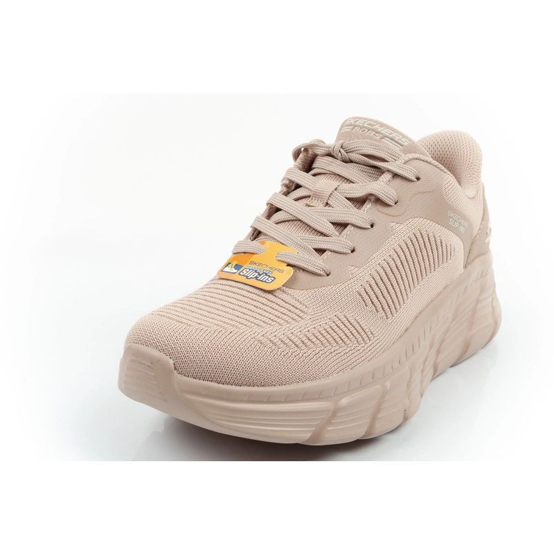 Skechers women's sports shoes Bobs B Flex SLIP-INS beige comfortable Skechers