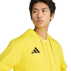 Men's adidas Entrada 26 Full Zip Hoody Yellow KF8964