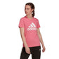 T-shirt adidas LOUNGEWEAR Es W H07811 Clothing/Outdoor/T-shirts with short sleeves Adidas