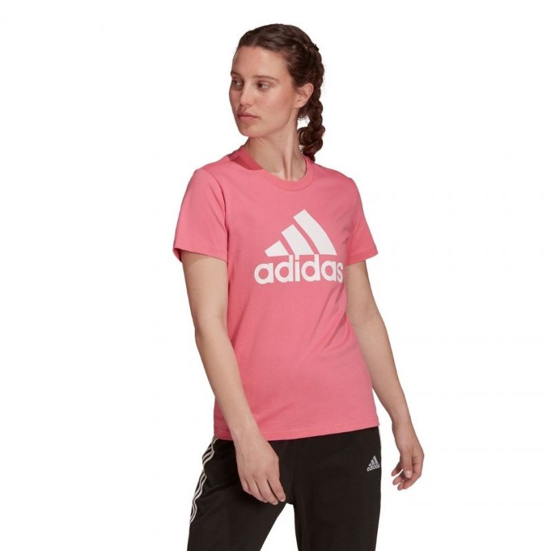 T-shirt adidas LOUNGEWEAR Es W H07811 Clothing/Outdoor/T-shirts with short sleeves Adidas
