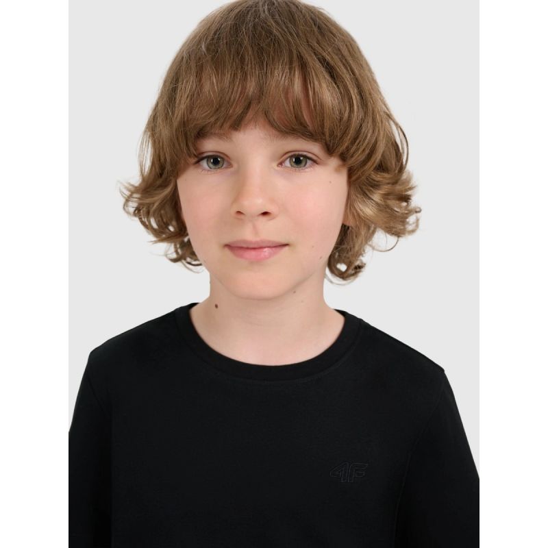 Boy's regular plain T-shirt 4F 4FJRMM00TTSHM3254-20S 4f