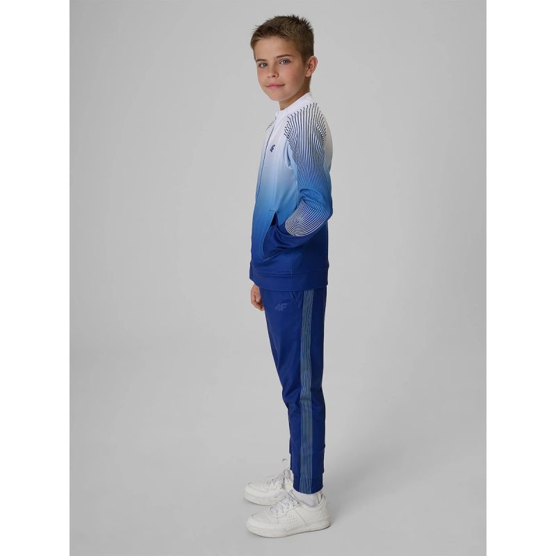 Boys' sports pants 4F 4FJRSS26TFTRM1536-90A