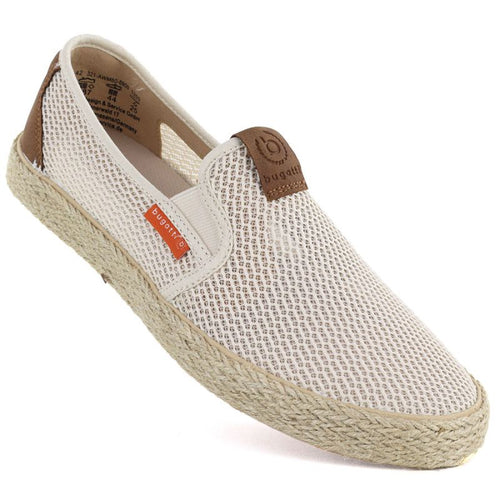 Men's slip-on espadrilles beige Bugatti TT15305 Bugatti