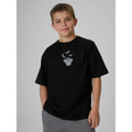 Boy's loose T-shirt with print 4FJRSS26TTSHM4276-20S