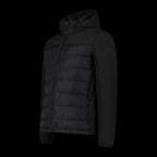 CMP men's winter jacket with hood, sports, insulated, black (34K0147/E910) CMP