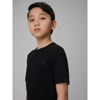 Boys' Plain Regular-Fit T-Shirt 4F 4FJRMM00TTSHM3596-20S