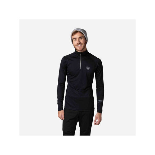 Rossignol Poursuite 1/2 Zip T-Shirt Black Import z PMSport Your Sports Performance