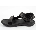 Lee Cooper men's shoes with velcro straps for summer beach sandals, lightweight black