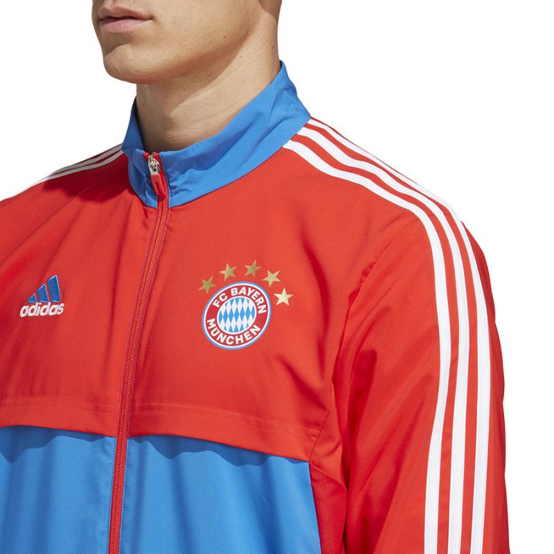 Sweatshirt adidas FC Bayern Pre Jacket M HU1274 Clothing/Football Adidas