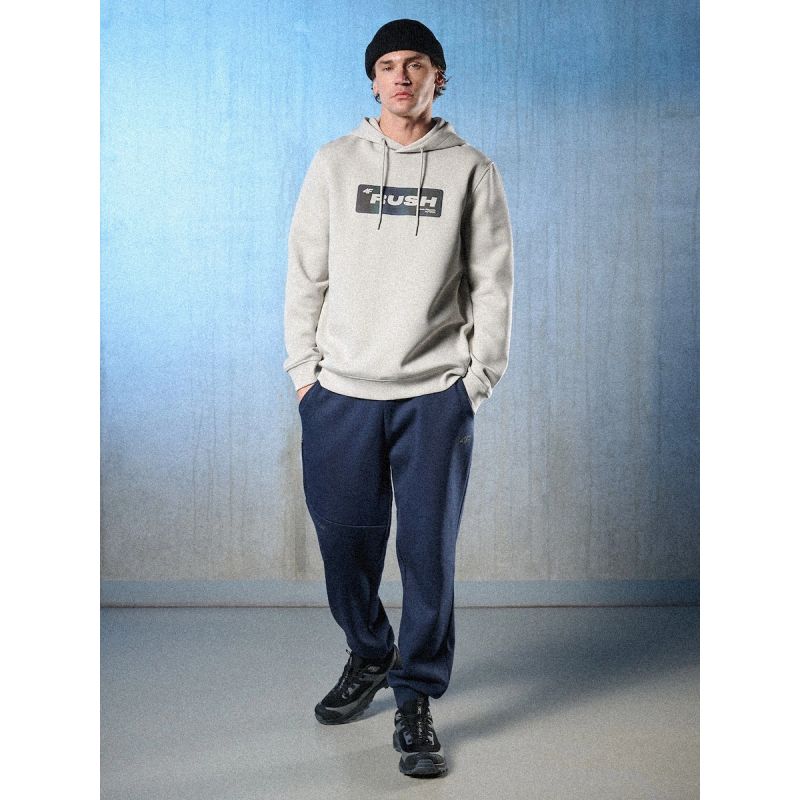 Men's regular hooded sweatshirt 4F 4FRSS26TSWSM2801-27S 4f