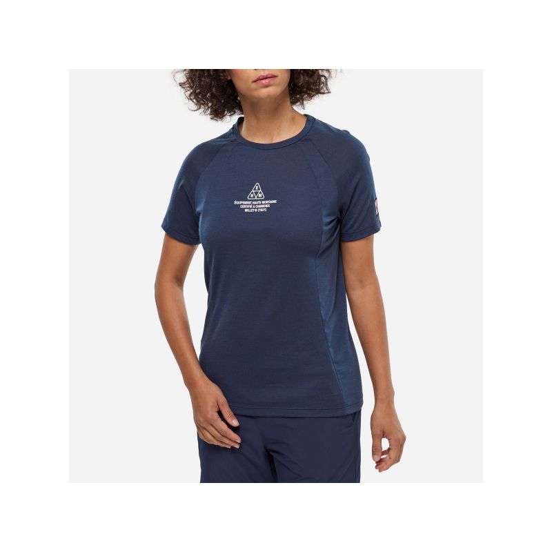 MILLET Trilogy Icon T-shirt for women, navy blue