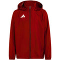adidas Entrada 26 Multi Red Kids Jacket KQ9075 Clothing Your Sports Performance
