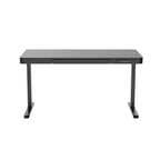 Activejet ET119W-C Electric Height Adjustable Desk, Black. Tabletop dimensions: 140 x 70 cm. Biurka/Biurka nowoczesne Your Sports Performance