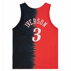 Mitchell & Ness NBA Philadelphia 76ers Allen Iverson Tie Dye Cotton Tank - TTNK3206-P76YYAIVRDBK Koszulki NBA Your Sports Performance