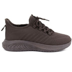 Women's brown textile sports shoes Big Star UU274055 Big Star