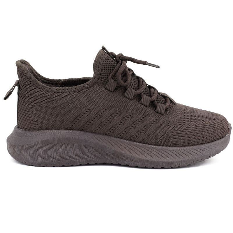 Women's brown textile sports shoes Big Star UU274055 Big Star
