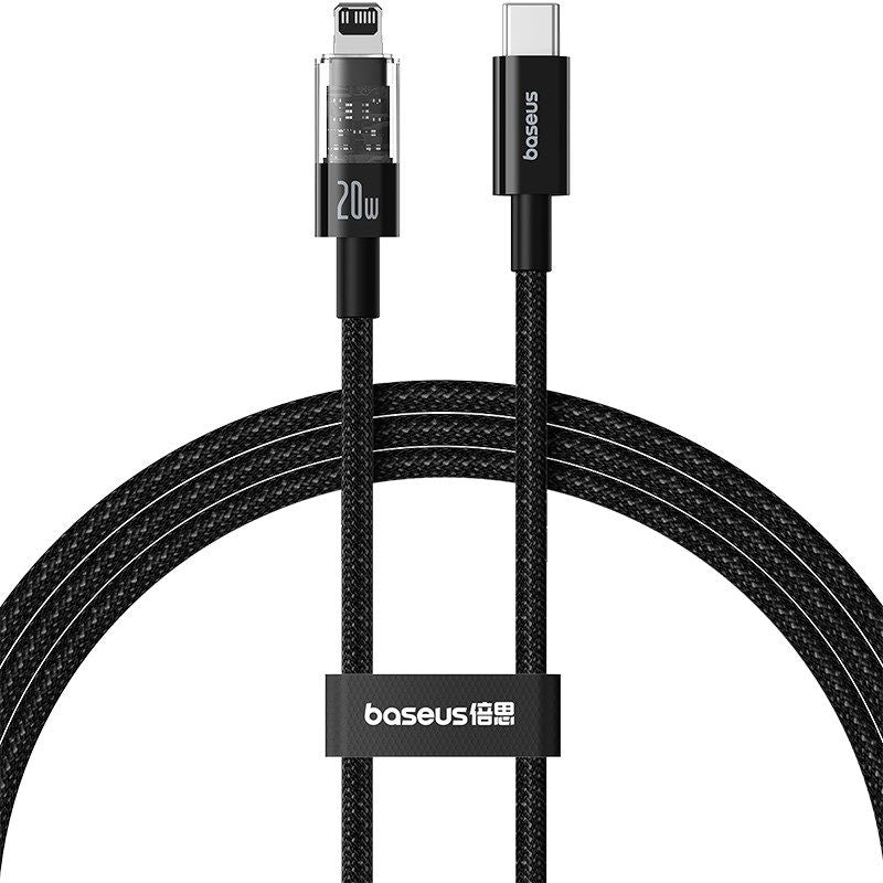 Baseus Gem USB C-IP Cable 20W 1m (Black) In preparation Your Sports Performance