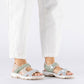 Comfortable women's sports sandals with Velcro colorful Rieker 68866-94 Rieker