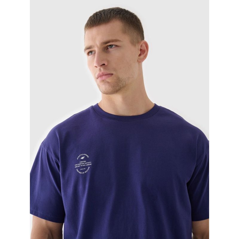 Smooth unisex oversize T-shirt 4F 4FRAW24TTSHU2672-31S *Kategoria tymczasowa Your Sports Performance