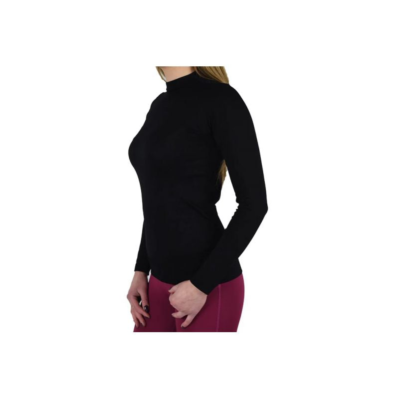 GymHero Longsleeve Seamless T-shirt W 766-BLACK Clothing/Training/GymHero Your Sports Performance