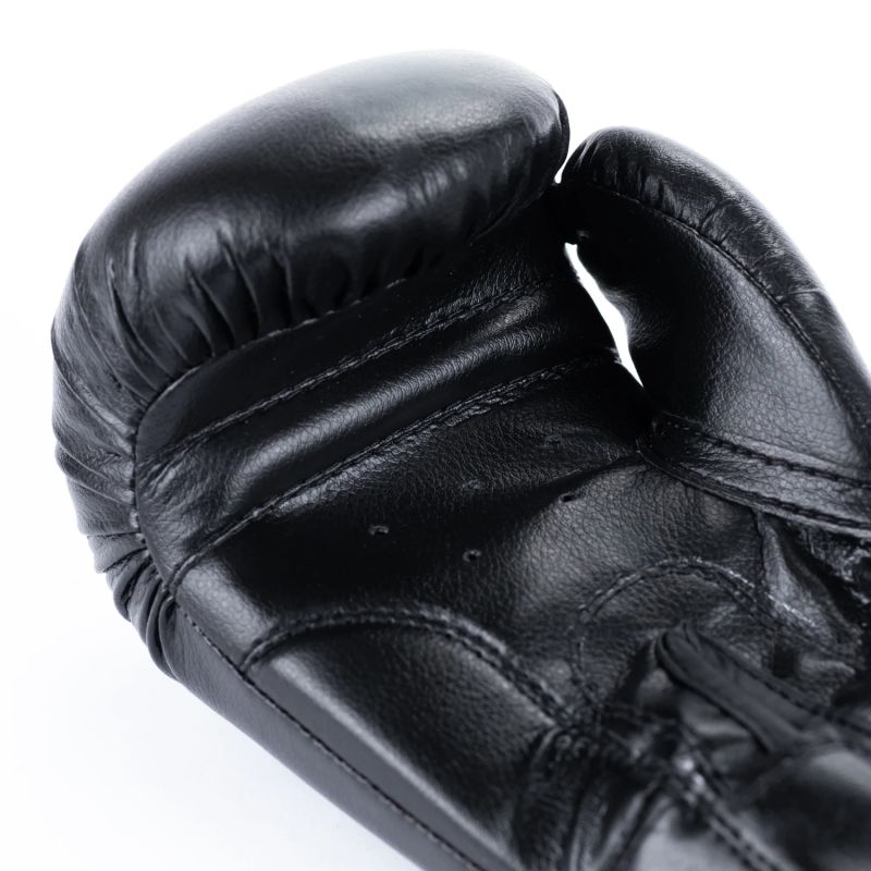 6oz Boxing Gloves for Kids - 4Fighter Black rękawice treningowe Your Sports Performance