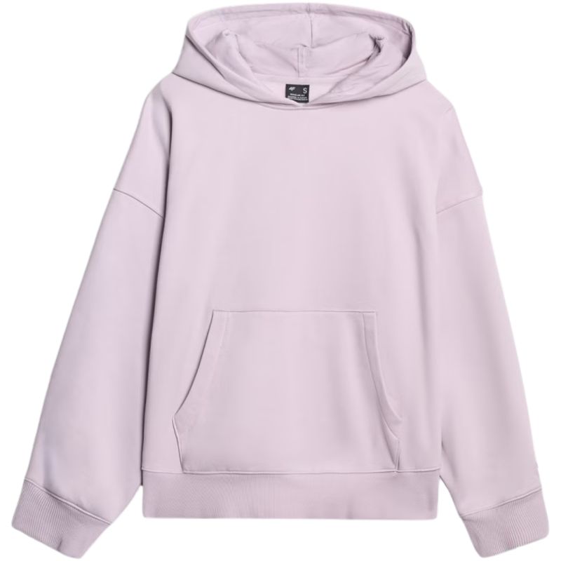 Women's sweatshirt 4F F1887 light purple 4FWAW25TSWSF1887 52S 4f