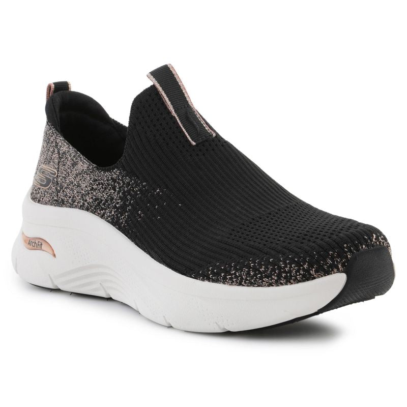 Skechers Skechers Arch Fit D'Lux shoes - Glimmer Dust W 149689-BKRG Footwear/Lifestyle/Skechers Skechers