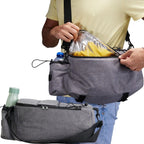 BAG BACKPACK BICYCLE BAG FOR TRUNK 4IN1 GRAY XQMAX Sport/Rowery/Akcesoria Rowerowe/Sakwy I Torby Your Sports Performance