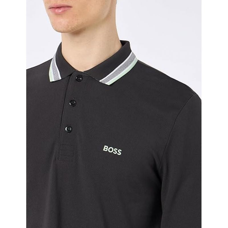 Longsleeve Polo Shirt Boss Pleats M 50506191-016 Clothing/Lifestyle/T-shirts/Boss Your Sports Performance