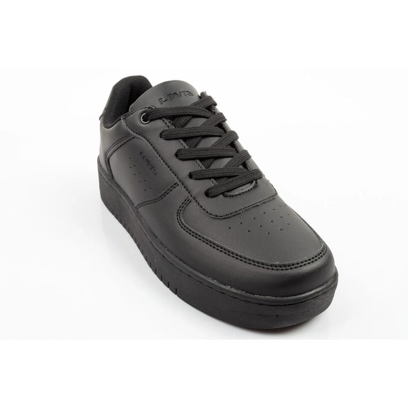 Levi's Evelyn children's sports shoes black youth sneakers