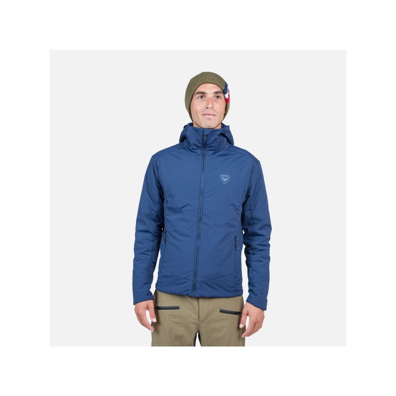ROSSIGNOL Opside Hoodie Jkt Men's Outdoor Jacket Navy Blue
