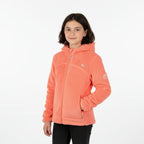 FLEECE for girls Geographical Norway UPALOOD SAUMON DB GIRL 047-1 SALMON (WZ8857E/GN-SAUMON) Geographical Norway