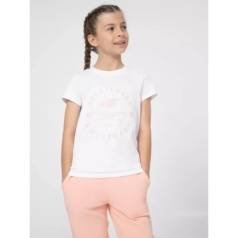 T-shirt 4F Jr 4FJSS23TTSHF280-10S Clothing/Lifestyle/T-shirts/4F Your Sports Performance