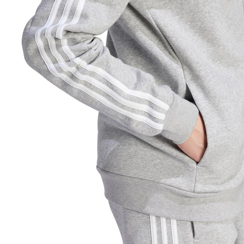 adidas Essentials Fleece 3-Stripes Full-Zip M sweatshirt IJ6479 Clothing/Training Adidas
