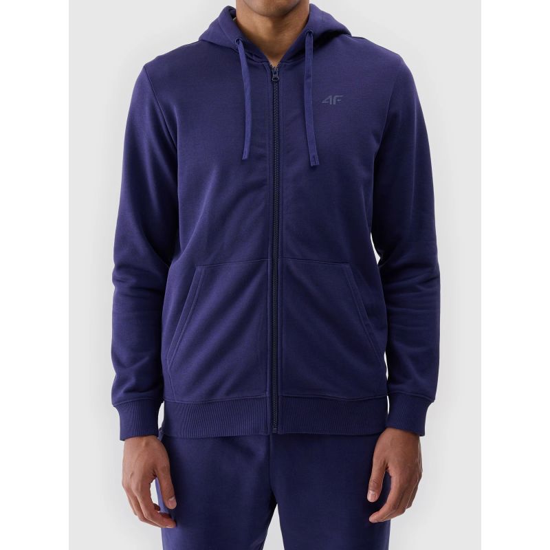 Men's zip-up hooded sweatshirt 4F 4FWMM00TSWSM1768-31S *Kategoria tymczasowa Your Sports Performance