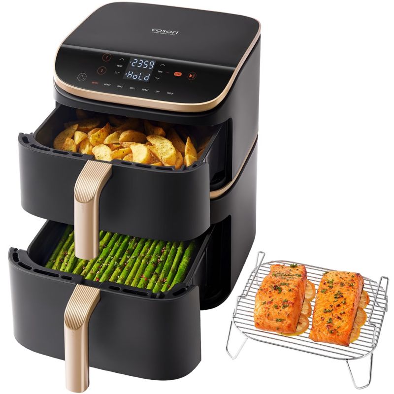 10.8L Cosori Airfryer Turbo Tower Pro Smart Fryer CAF-DC123S-DEUR AGD - Produkty/Frytownice Your Sports Performance