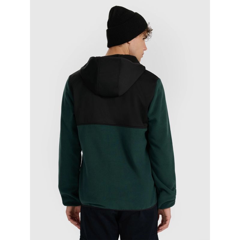 Men's regular hooded fleece 4F 4FWAW25TFLEM417-40S 4f