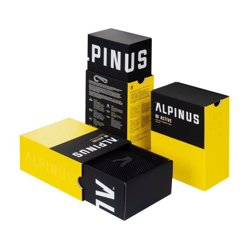 Thermoactive underwear Alpinus Active Set black and gray Jr GT43204 Clothing/Ski/Alpinus Your Sports Performance