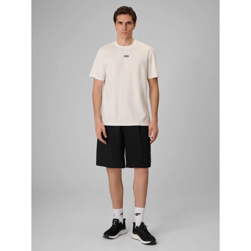 Men's Regular-Fit Plain T-Shirt 4F | Robert Lewandowski RL9KSS26TTSHM3937-11S