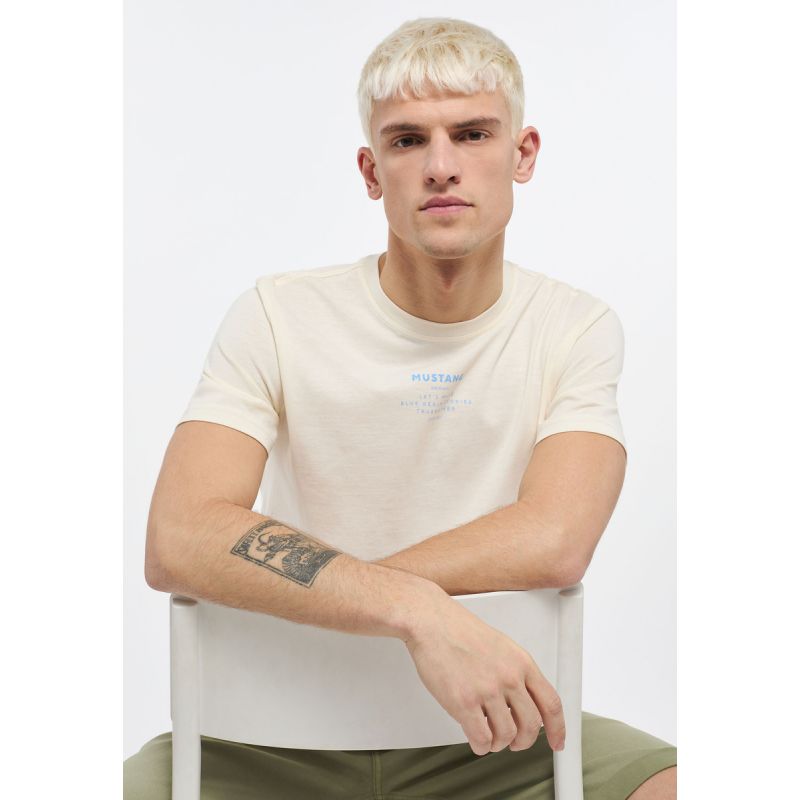 Mustang Alex C Print M T-shirt 1013806-8001 Clothing/Lifestyle/T-shirts/Mustang Your Sports Performance