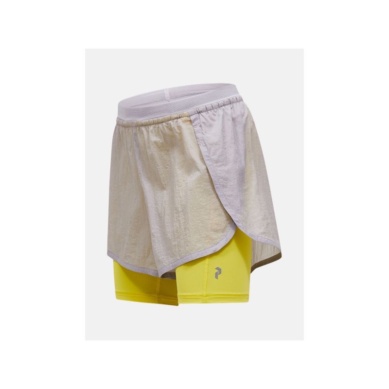 PEAK PERFORMANCE W Discover 2-In-1 Shorts, Gray