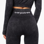 Carpatree Yasmine Women's Sports Leggings High Waist Marble - CP-YSL-BL Carpatree