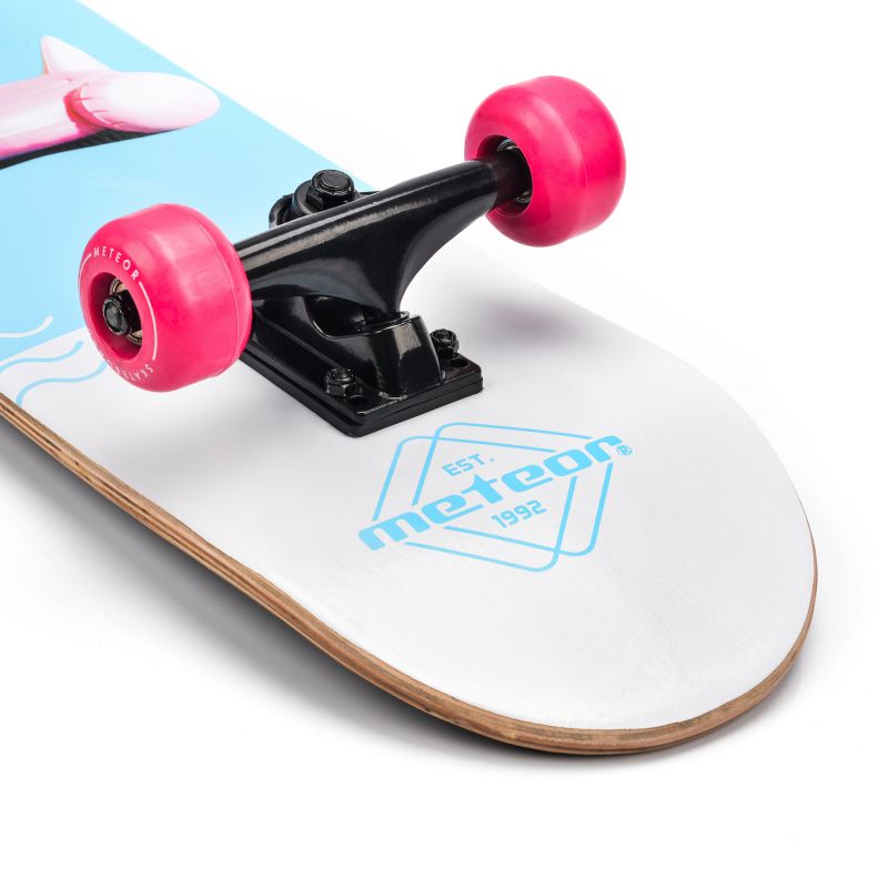 METEOR SKATEBOARD WOODEN FLAMINGO Your Sports Performance