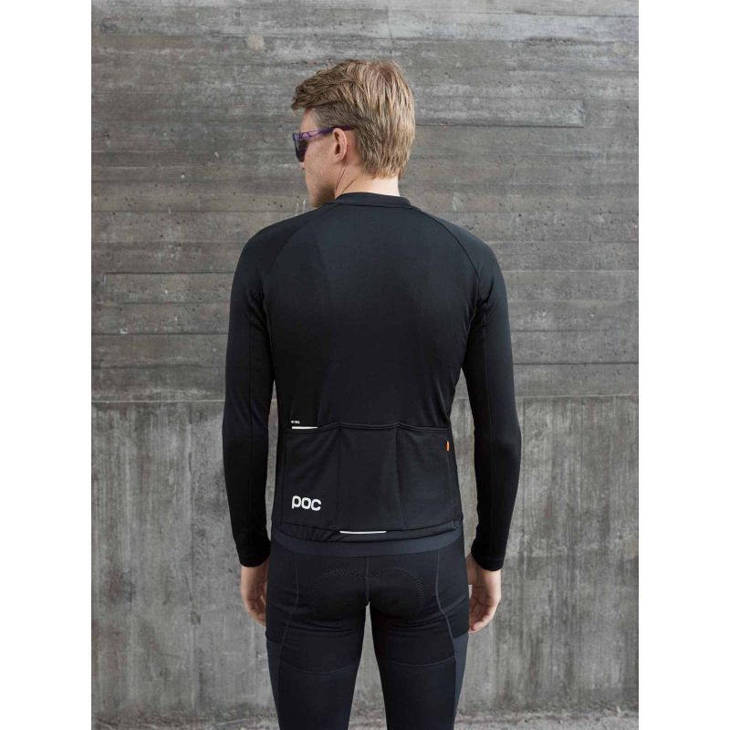 POC M's Thermal Lite LS Jersey Black