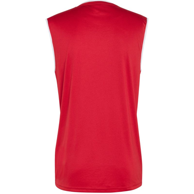 adidas Entrada 26 Sleeveless Jersey Men's T-Shirt Red KB3932