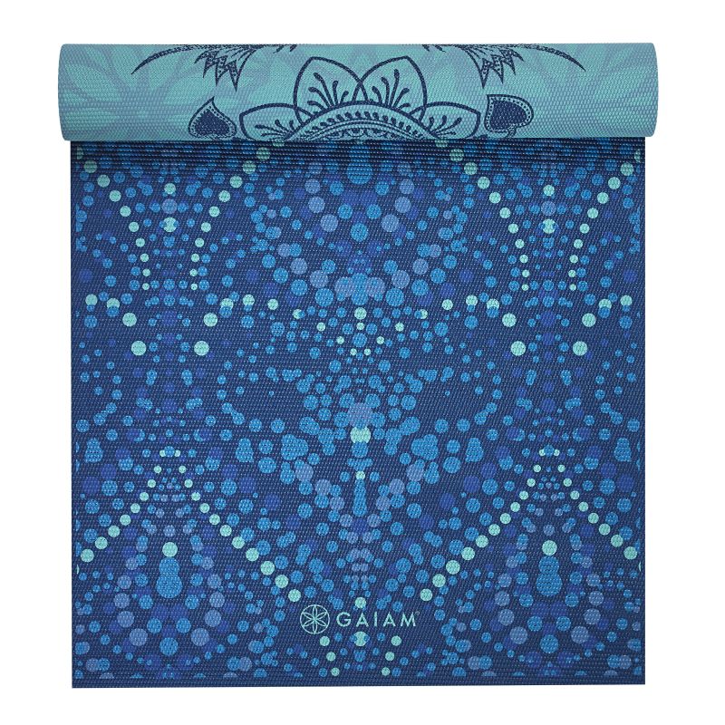 Mystic 6mm double-sided yoga mat GAIAM 62899 Accessories/Training equipment Your Sports Performance