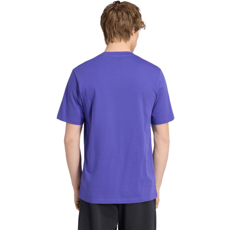 Men's adidas Essentials Small Logo Single Jersey Purple KF2404